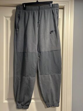 Nike Gray Two-Tone Fleece